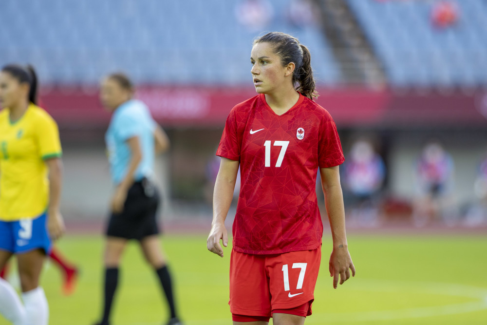 加拿大女足风采依旧，实现漂亮进球收获赞美